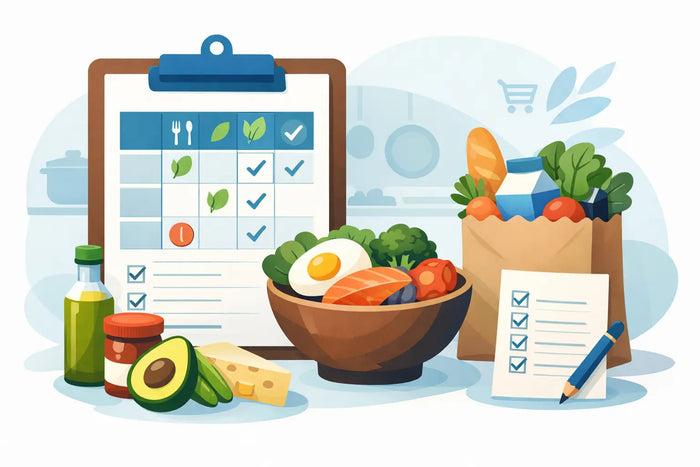 Weekly Meal Planner With Grocery List That Works