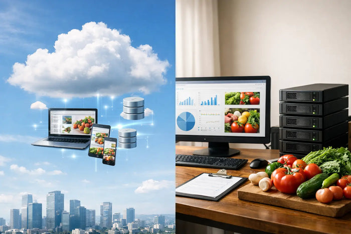 Cloud Versus Local Food Data, Compared