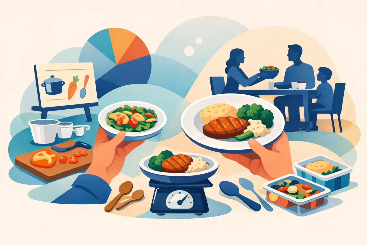 Recipe Serving Sizes for Real Household Meals